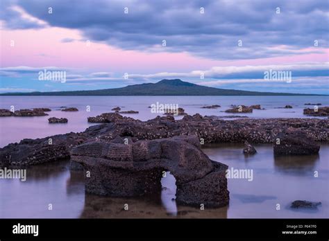 Rangitoto Island Volcano Auckland New Zealand Stock Photo - Alamy