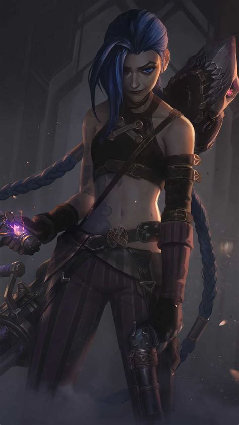 Jinx Arcane Wallpaper Discover more Anime, Arcane, Arcane LOL, Jinx, League of Legen… | League ...