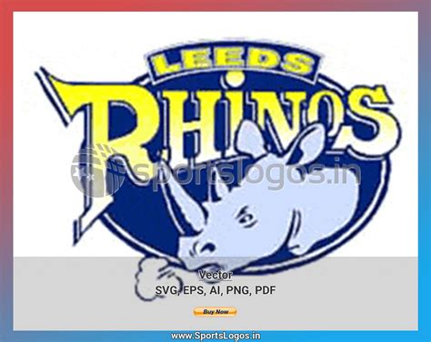 Leeds Rhinos - Misc. Sports Vector SVG Logo in 5 formats - SPLN002329 ...