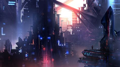 Cyberpunk City 4k Wallpapers - Top Free Cyberpunk City 4k Backgrounds ...