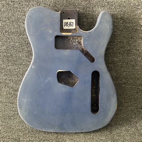 DB367-Blue-Color-Tele-Electric-Guitar-Body-TL-Solid-Basswood-DIY-Guitar-Parts-for-Replace ...