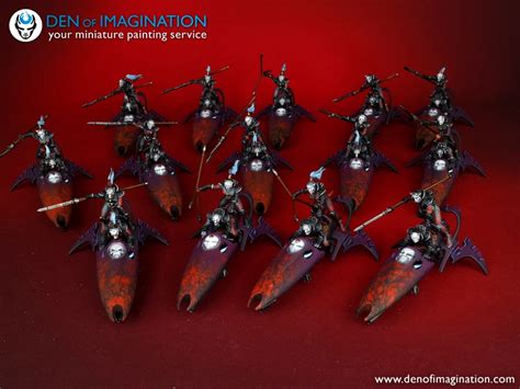 Harlequins warhammer 40k miniatures - Den Of imiagination blog