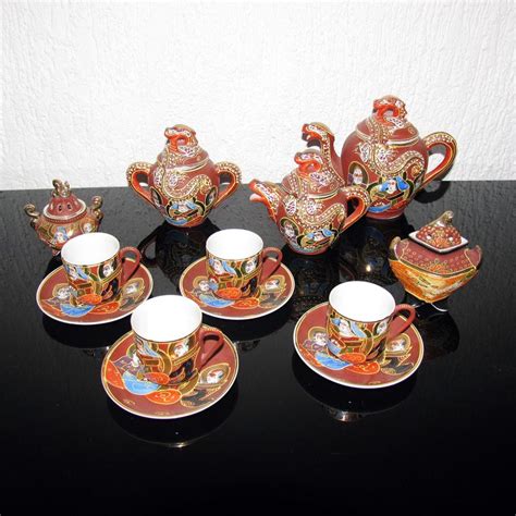 Japanese Porcelain Tea Set For Sale at 1stdibs