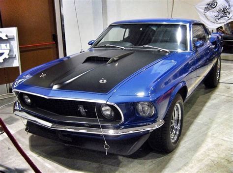 Acapulco Blue 1969 Ford Mustang