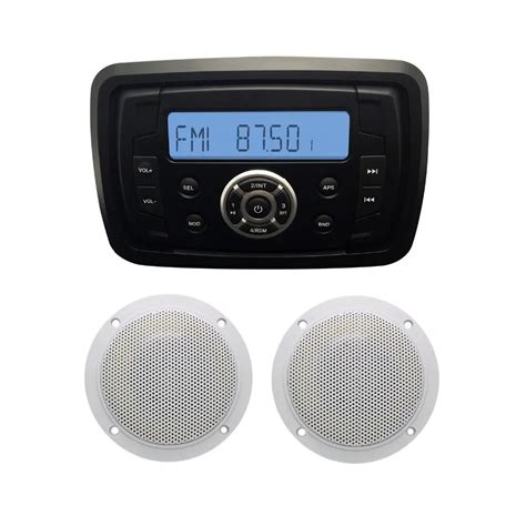 Marine Bluetooth Stereo Boat Audio Waterproof Radio Car Player Sound System USB MP3 FM AM ...