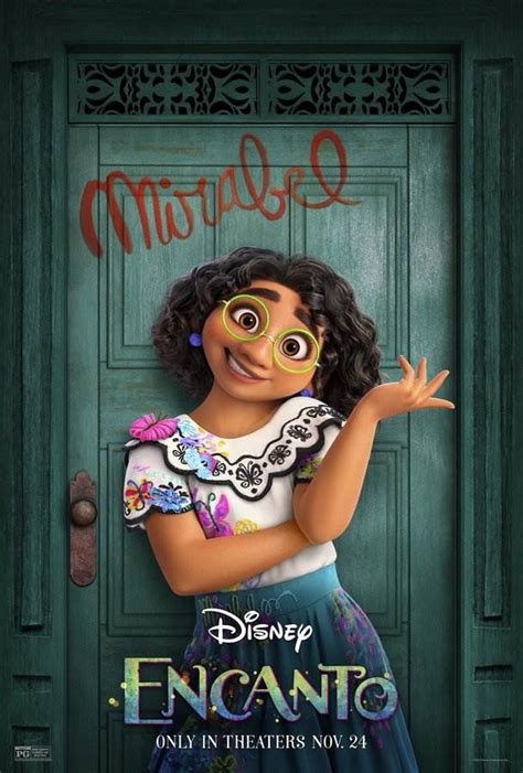 New Posters for Disney's 'Encanto' Show off Characters - WDW News Today