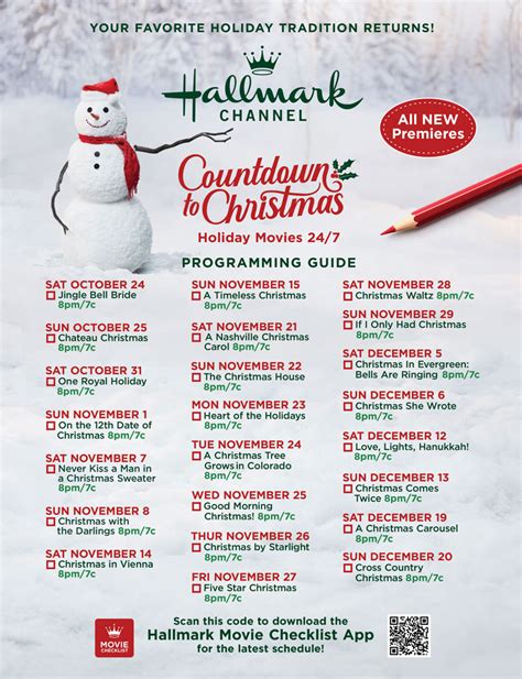 hallmark christmas movies list - Aron Mabry