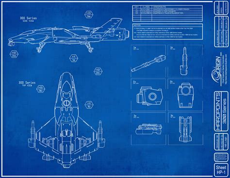 High Quality Ship Blueprints. Any one got more like this? : starcitizen