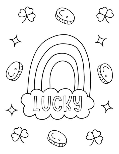 20 Free St Patrick's Day Coloring Pages for Kids - Prudent Penny Pincher