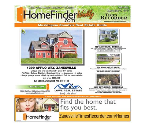 12-5 Zanesville Homefinder Weekly by Enquirer Media - Issuu