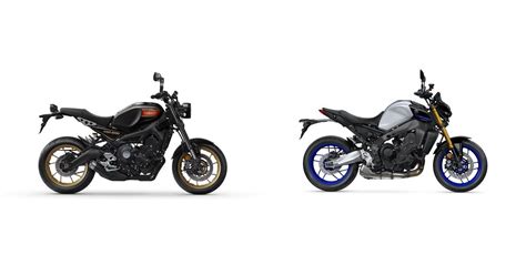 Motorrad Vergleich Yamaha XSR900 2021 vs. Yamaha MT-09 SP 2022