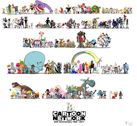 Cartoon Network 25th Anniversary by TrefRex on DeviantArt