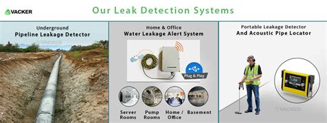 3 Types of Water Leak, Pipe leakage detector with phone call