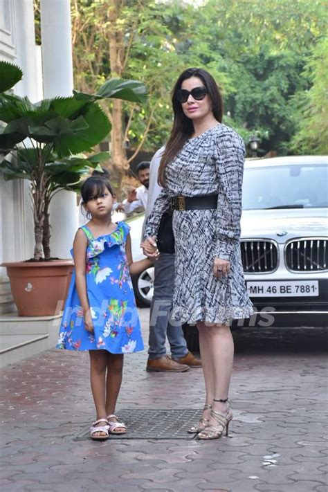 Neelam Kothari with daughter Ahana Soni Snapped at viaan's birthday ...