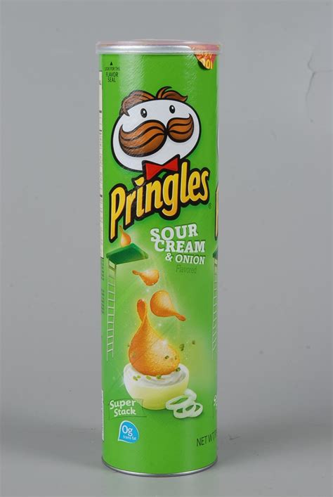 Pringles Sour Cream & Onion | Sour cream, Sour cream and onion, Pringles