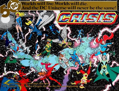 The History and Legacy of DC's CRISIS ON INFINITE EARTHS - Nerdist