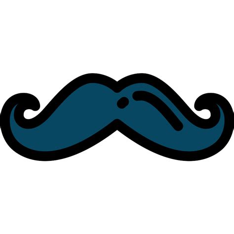 Moustache Mustache Vector SVG Icon - SVG Repo