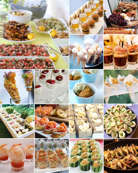 Finger Food Wedding Ideas