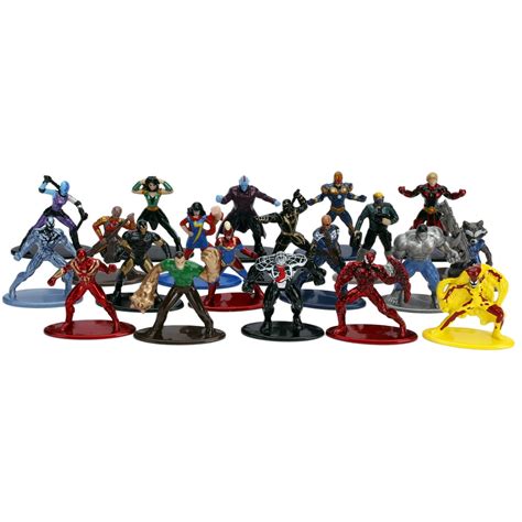 Marvel 1.65" Die-Cast Collectible Figurines 20-Pack Wave 3 Multi-Color - Walmart.com - Walmart.com