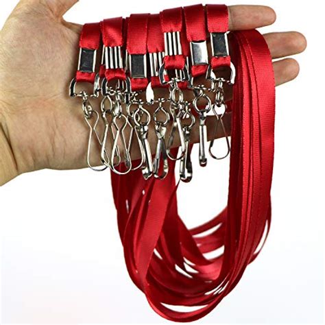 Bulk Lanyards Premium Cruise Lanyard Nylon Badge Lanyards for Id Holder Perfect for Office, Kids ...