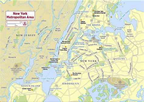 New York City Map Usa