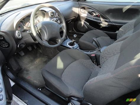 Black/Gray Interior 2001 Hyundai Tiburon Standard Tiburon Model Photo ...