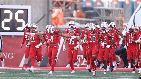 Utes Football Team Performs 'Utah Mili' In End Zone One Last Time For Ty Jordan