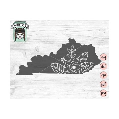 Kentucky svg file, Kentucky Silhouette svg, Kentucky cut fil - Inspire ...