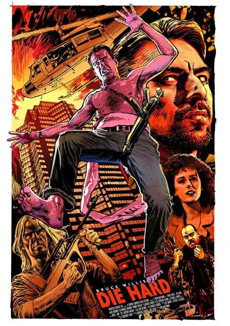 Die Hard - Chris Weston ---- 80s Movie Posters, Film Posters Art ...