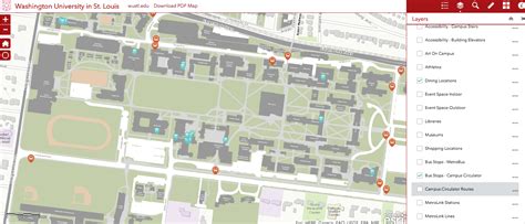 Washu Danforth Campus Map - Zip Code Map