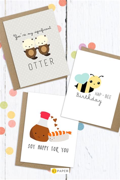 Cute greeting card set – Artofit