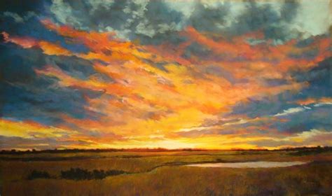 oil pastel landscapes - Google Search | Sunset painting, Pastel landscape, Painting