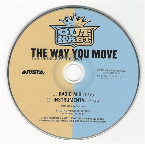 OutKast – The Way You Move (2003, CD) - Discogs