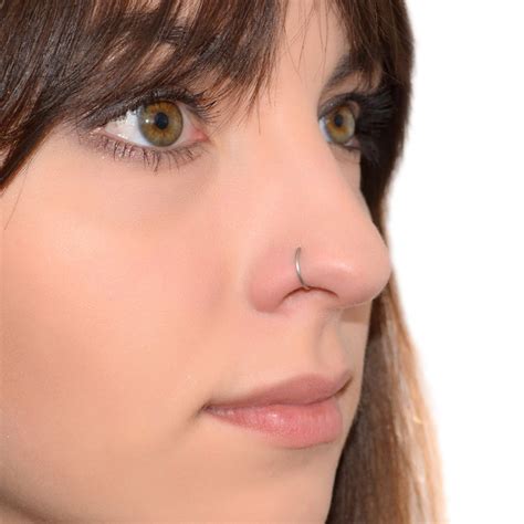 Surgical Stainless Steel Nose Ring 20 gauge / Nose Earring | Etsy