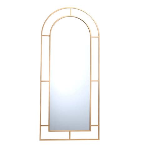 Arched Window Full Length Leaner Mirror | Dunelm