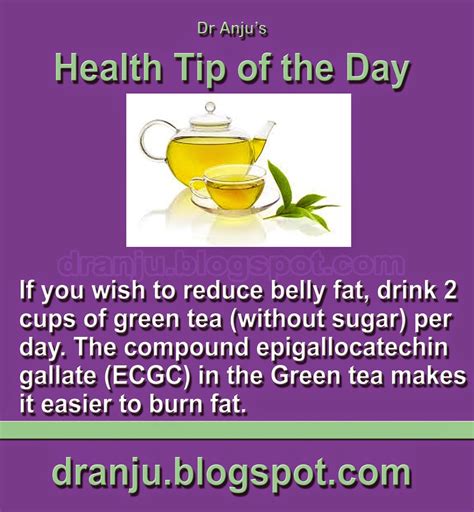 Dr Anju's Health Tips: Health Tip of The Day - 27th September