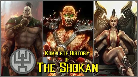 Komplete History of the Shokan | Mortal Kombat Lore - YouTube