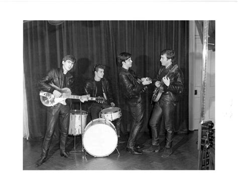 The Beatles with Pete Best : Four photos from the first - Catawiki