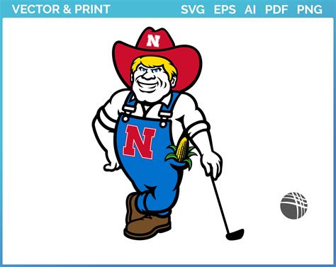 Nebraska Cornhuskers - Mascot Logo (2023) - College Sports Vector SVG ...