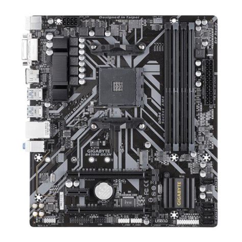 Buy Gigabyte B450M DS3H AMD B450 Ultra Durable Motherboard with Realtek® GbE LAN with cFosSpeed ...