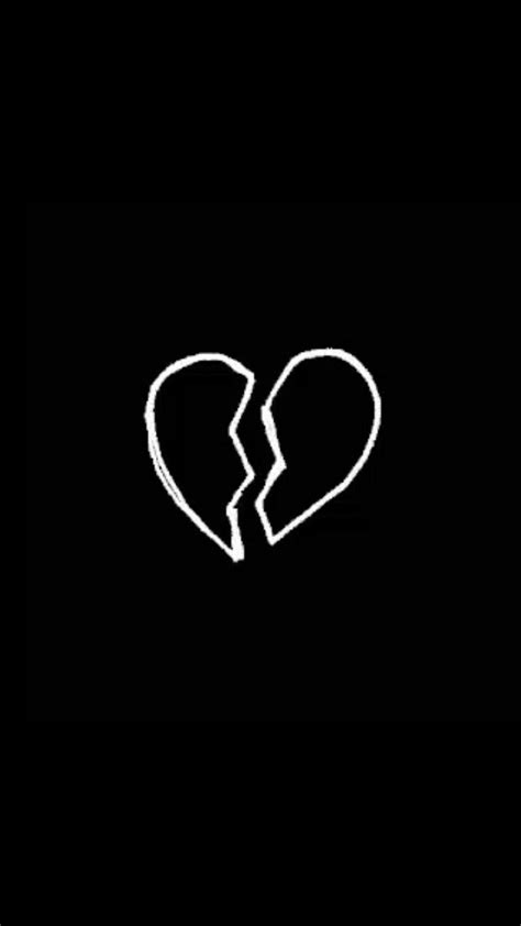 Black and White Broken Heart Wallpapers - Top Free Black and White Broken Heart Backgrounds ...