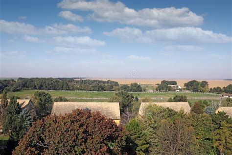 Farm aerial view stock photo. Image of view, rural, horse - 61841742