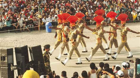 The Wagah Border Ceremony: An Indian-Pakistani Pantomime | Above Us ...