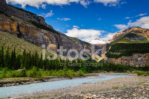 Hiking Berg Lake Trail Stock Photo | Royalty-Free | FreeImages