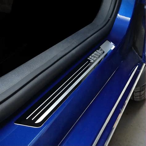 Sticker Accessories For Vw Volkswagen Jetta Mk6 Stainless Steel Door Sill Scuff Plate Pedal 2011 ...