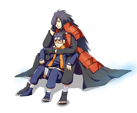 Madara Uchiha & Obito Uchiha #obito #uchiha #madara | Pai e filho, Personagens naruto shippuden ...