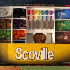 Scoville Board Game Custom Organizer Inserts / Box Organizer / Board Games / Game Night ...