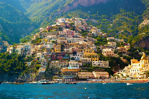 Amalfi Coast Map Beaches Capri Island Beyond Trips - Prefixword