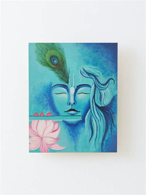 Lord Krishna Abstract Painting