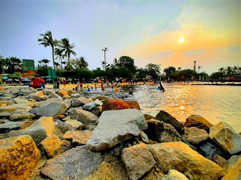 Sunset Cantik di Pantai Cantik, Hanya Pantai Marina Ancol Pilihannya ...